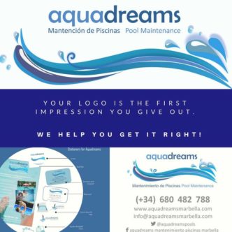 Logotipo Piscinas